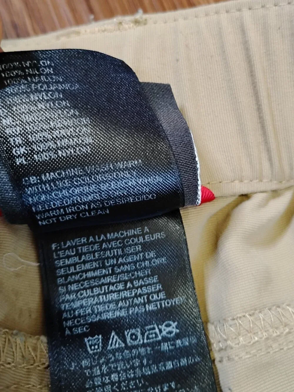 North Face Hybrid Cargo Pants/Shorts Camping Hiking